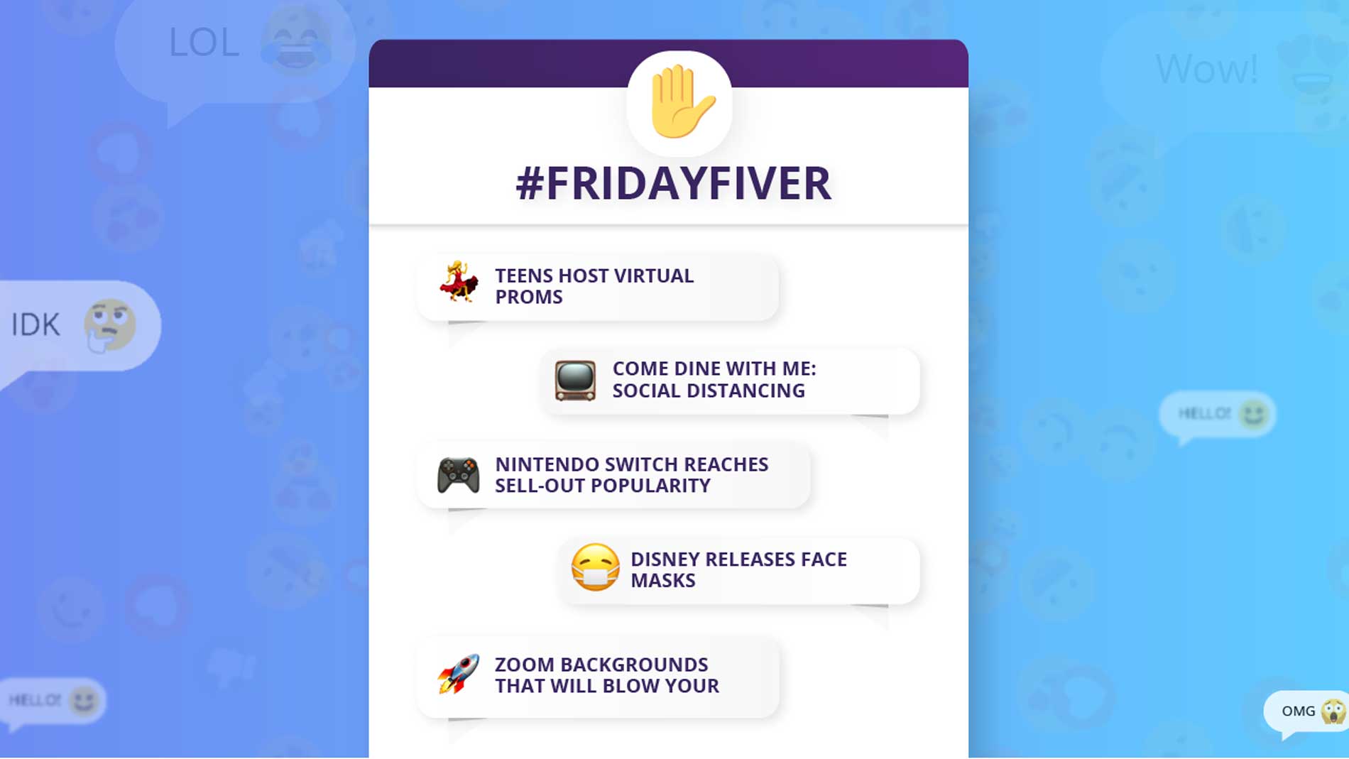 #FridayFiver ?✋ – May’s Digital Magic