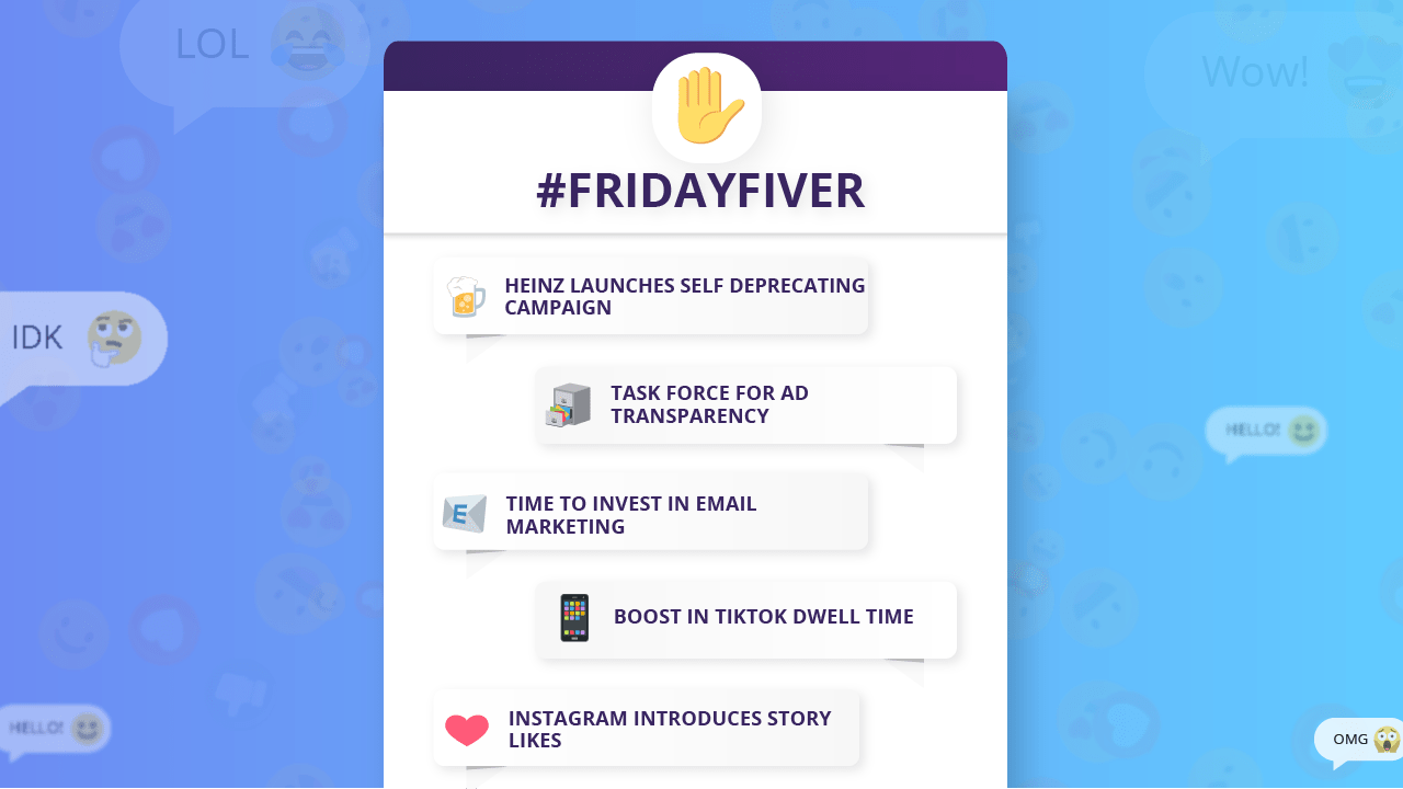 #FridayFiver – Your Marketing Round Up